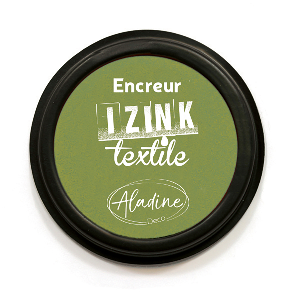 Aladine Izink Inktkussen Textiel Groen