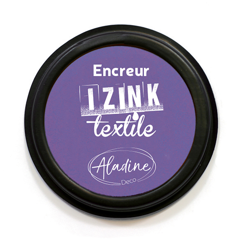 Aladine Izink Stempelkissen Textil Lila
