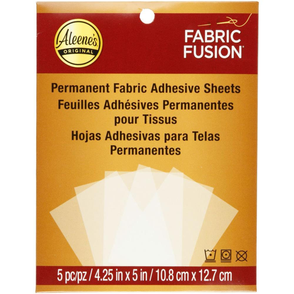 Aleene's Fabric Fusion Sheets 11x13 cm 5 Stück