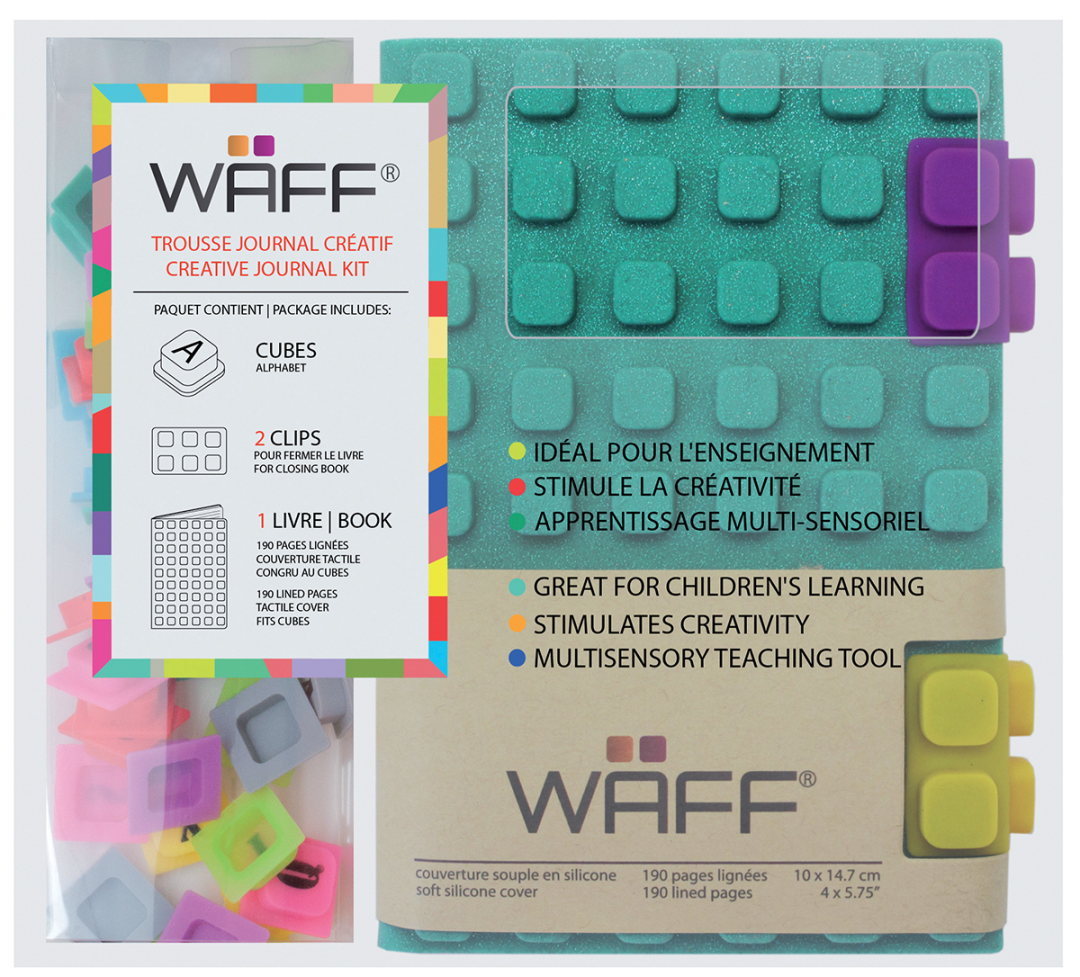Waff Creative Diary Set A6 Glitter Green