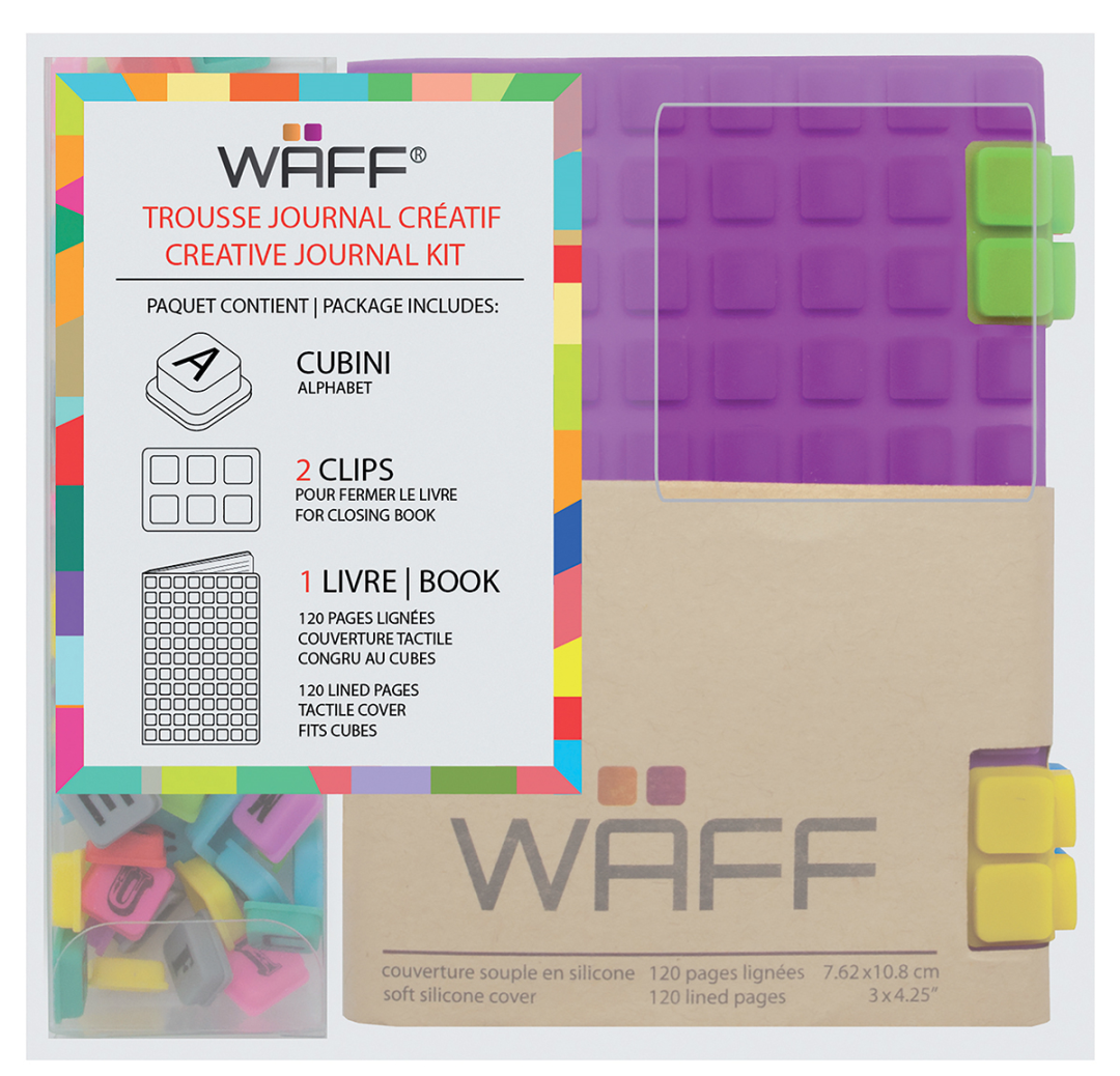 Waff Creatief Dagboek Set A7 Paars