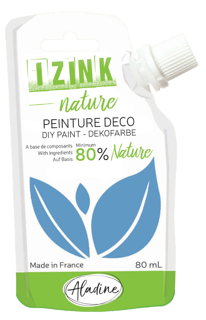 Aladine Izink Nature Decoverf 80 ml Azuurblauw