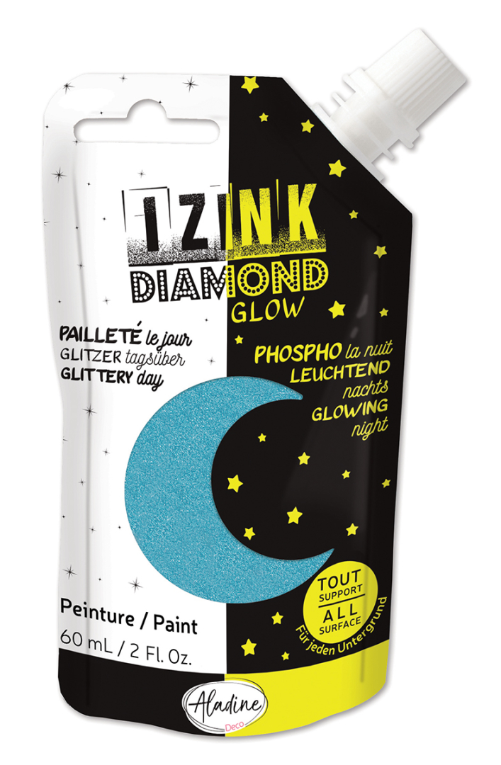 Aladine Izink Diamond Glow 60 ml Blue