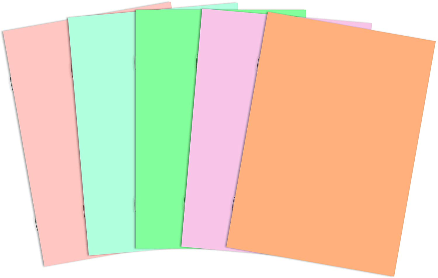 Silvine Skizzenpapierbuch Pastell Skizzenbuch A5 Hochformat 140g 10 Stück Weiß