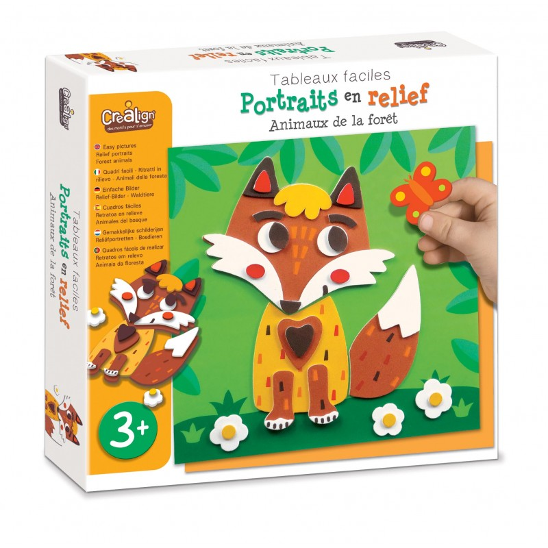 Crealign 3D Art Forest Animals