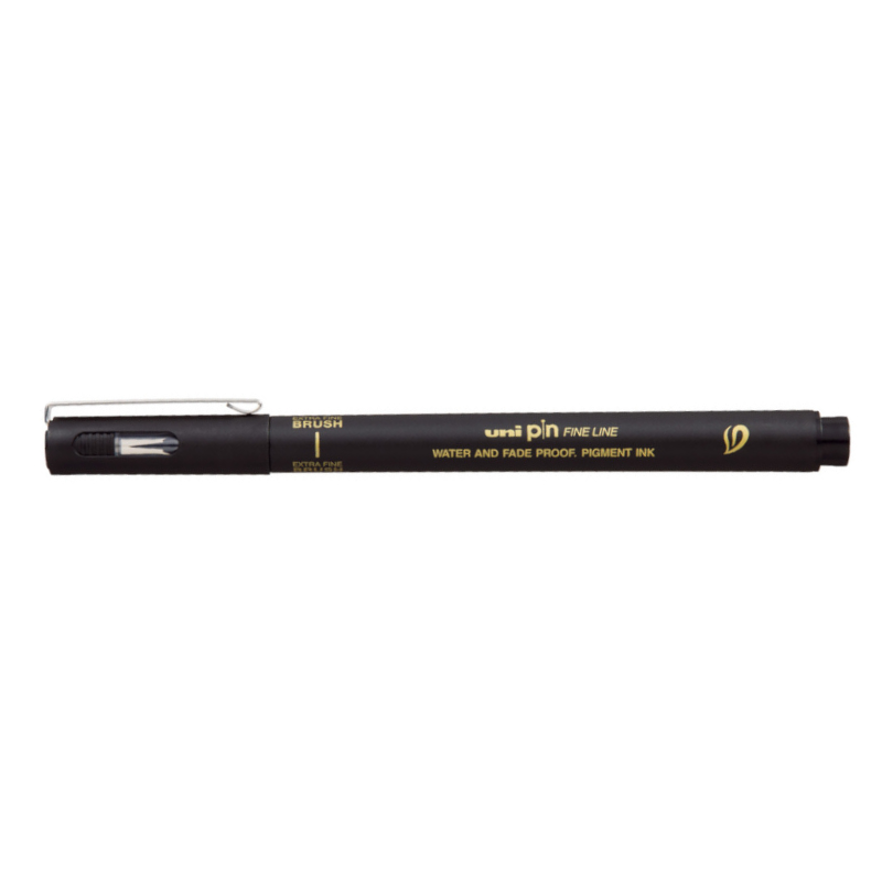 Uni Pin Fineliner Extra Fine Brush Black