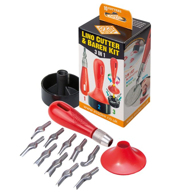 Essdee 3-in-1 Linosnede Baren Set 10 Cutters
