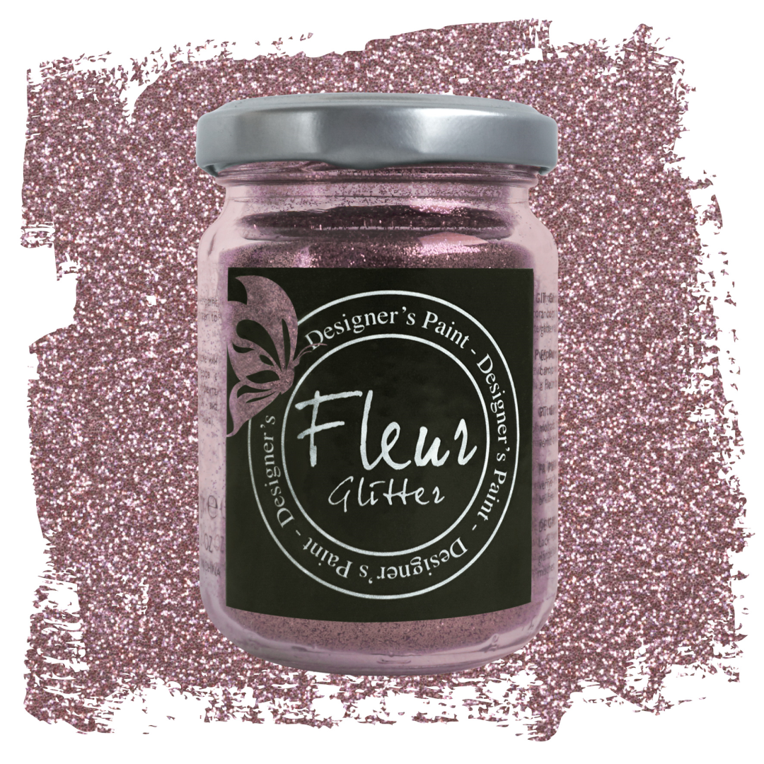 Fleur Glitter 90 gr Poederroze