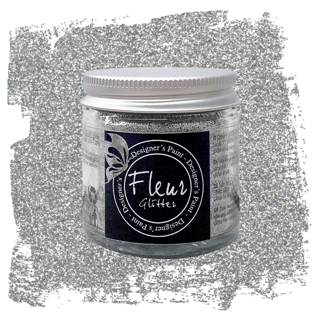 Fleur Glitter 40 gr Zilver