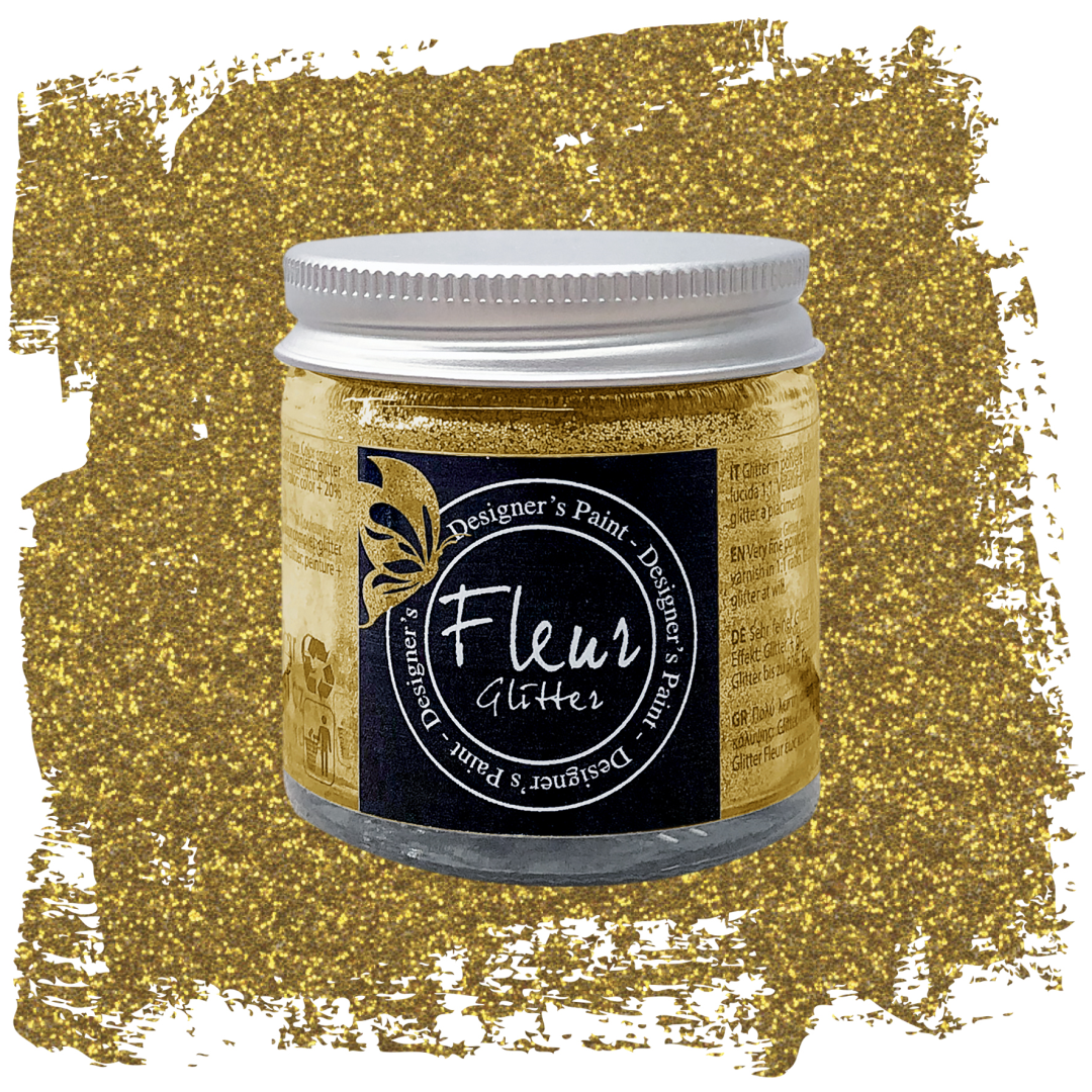 Fleur Glitzer 40 g Königliches Gold