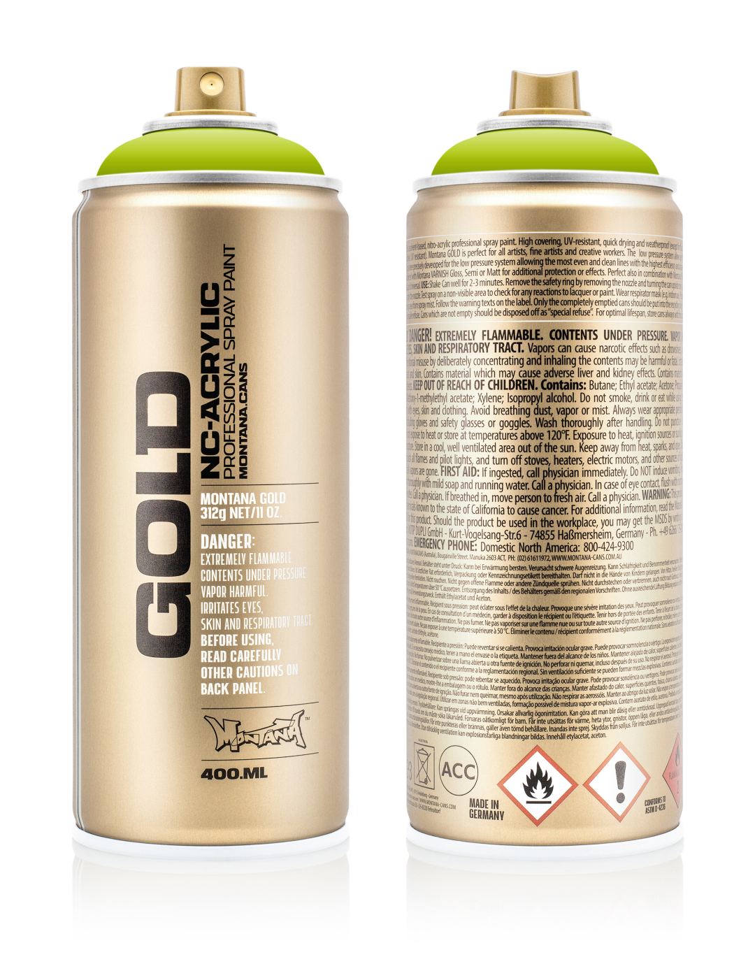 Montana Gold Sprühdose 400 ml Lime