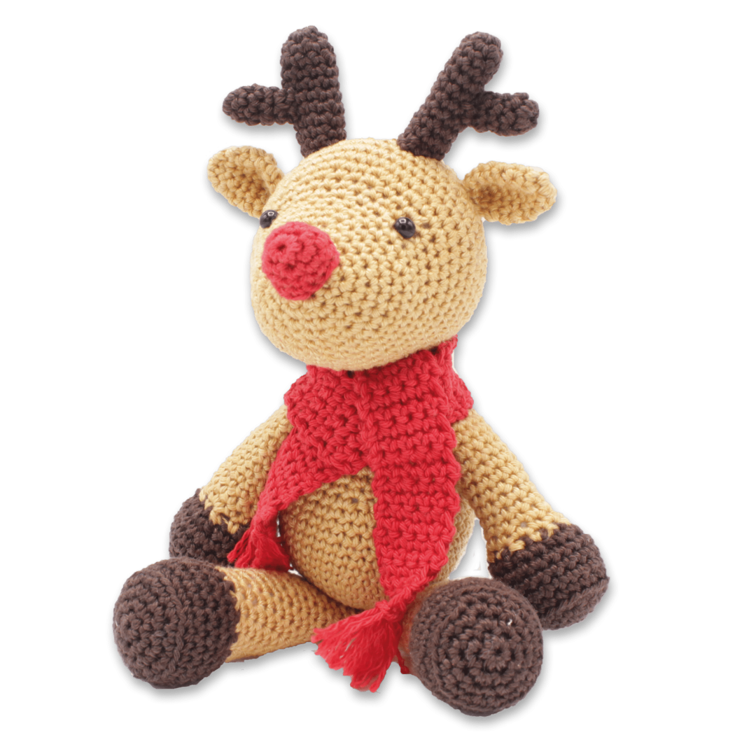 Hardicraft Häkelset Rentier Rudolf 24 cm