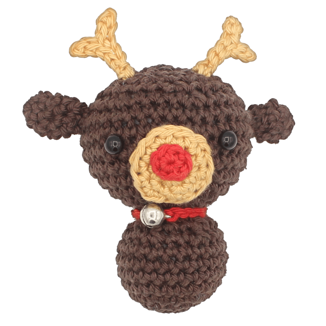 Hardicraft Crochet Kit Mini Reindeer 9 cm