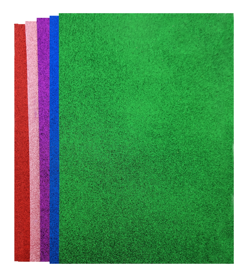 EVA Foam Glitter Multigekleurd A2 5 vel