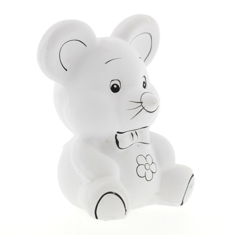 Pincello Keramieken Spaarpot Muis 9 cm