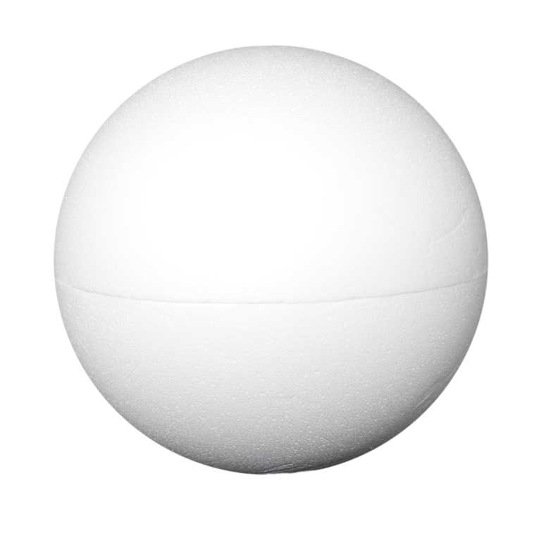 Piepschuim 2-delige Bal 20 cm