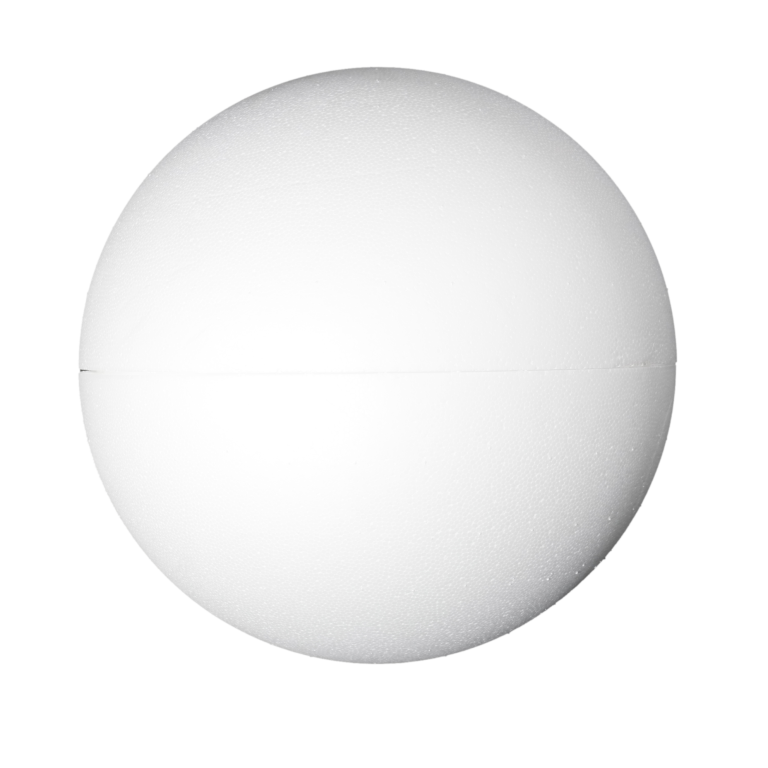 Piepschuim 2-delige Bal 25 cm