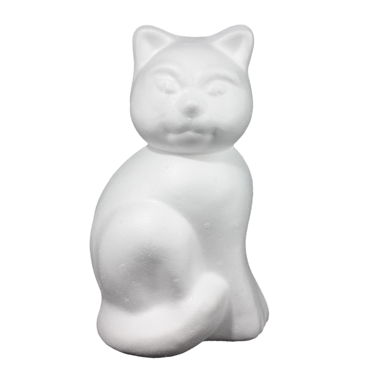 Styroporkatze Groß