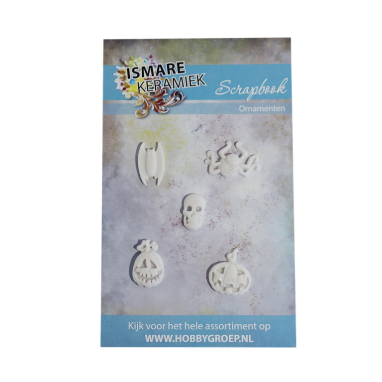 Scrapbook ornaments Halloween
