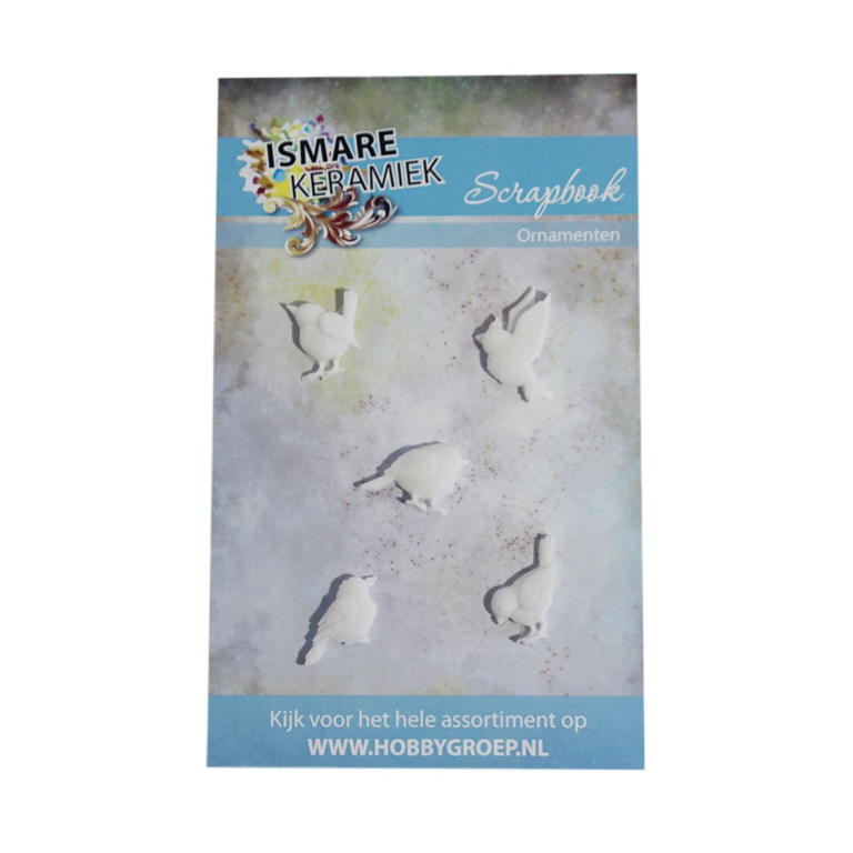 Scrapbook-Ornamente Vögel