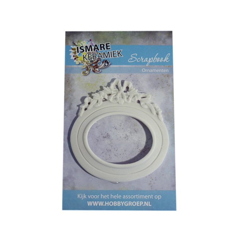 Oval frame with oval mat