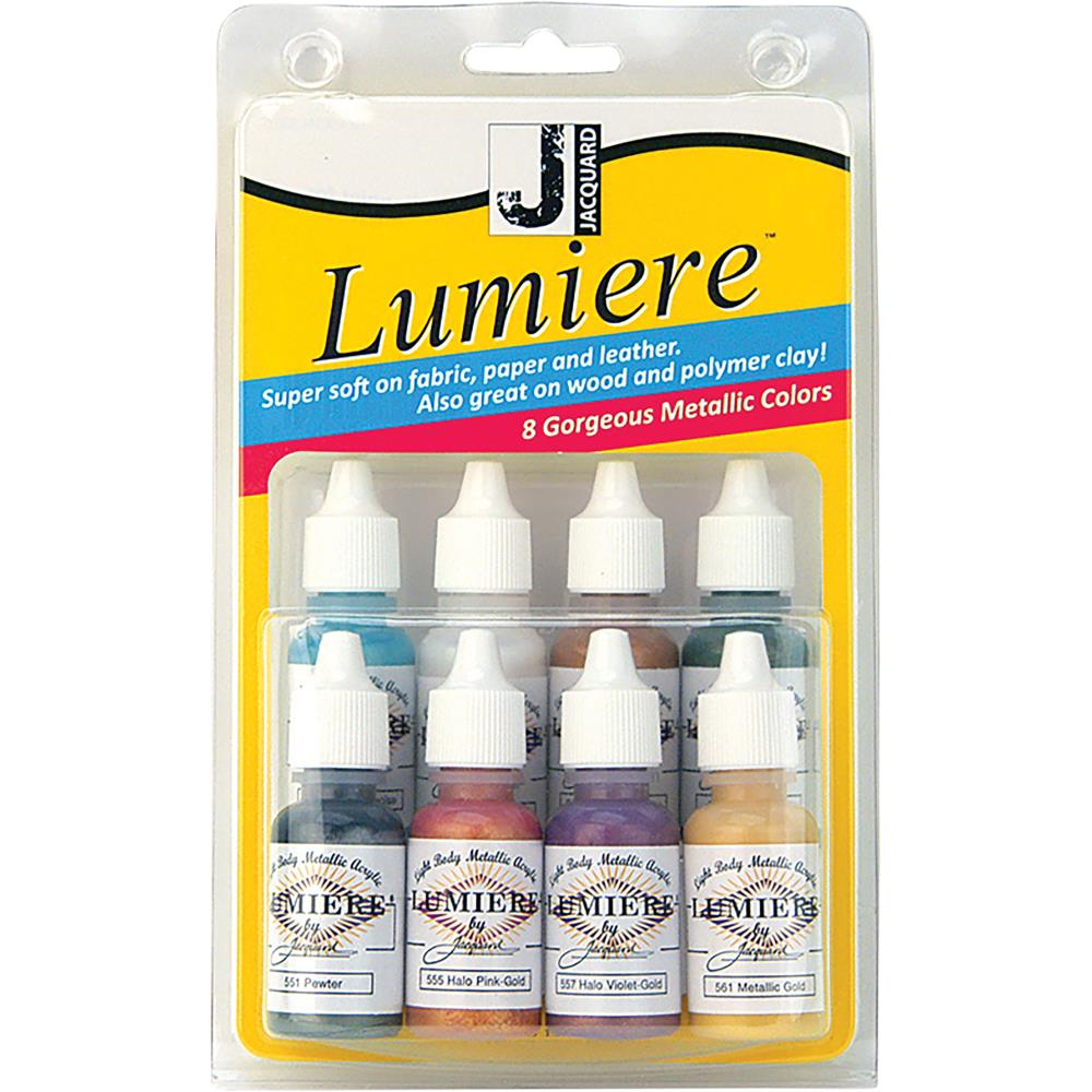 Jacquard Lumiere 3D Exciter Set 8 stuks 14 ml