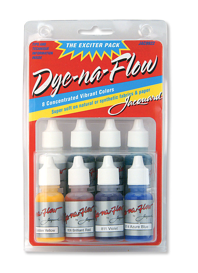 Jacquard Dye-Na-Flow Mini Exciter Set 8 Stück 14 ml