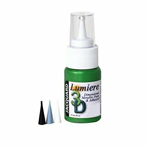 Jacquard Lumiere 3D Verf Blister Groen 29 ml