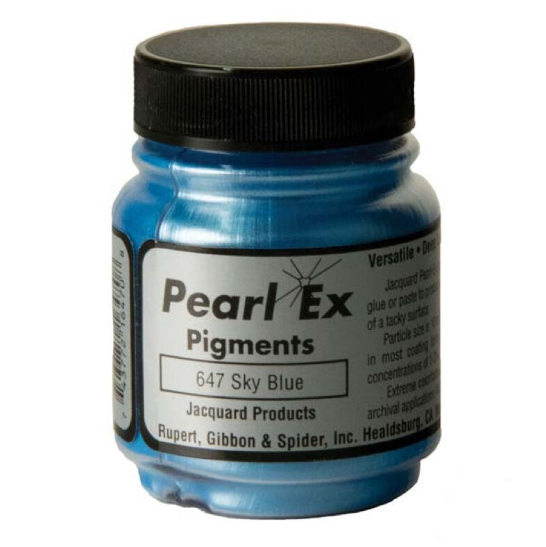 Jacquard Pearl Ex Pigment 21 gr Himmelblau
