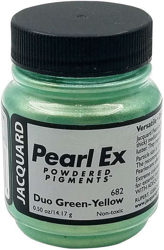 Jacquard Pearl Ex Pigment 14 gr Duo Grün Gelb