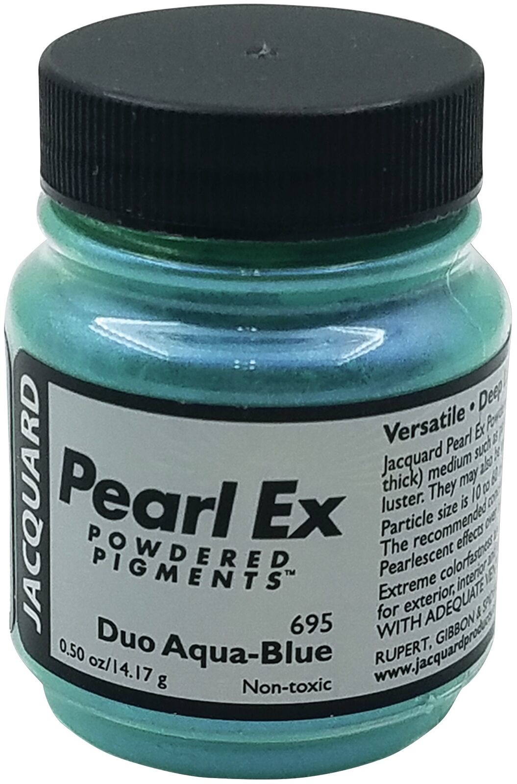 Jacquard Pearl Ex Pigment 14 gr Duo Aqua Blauw