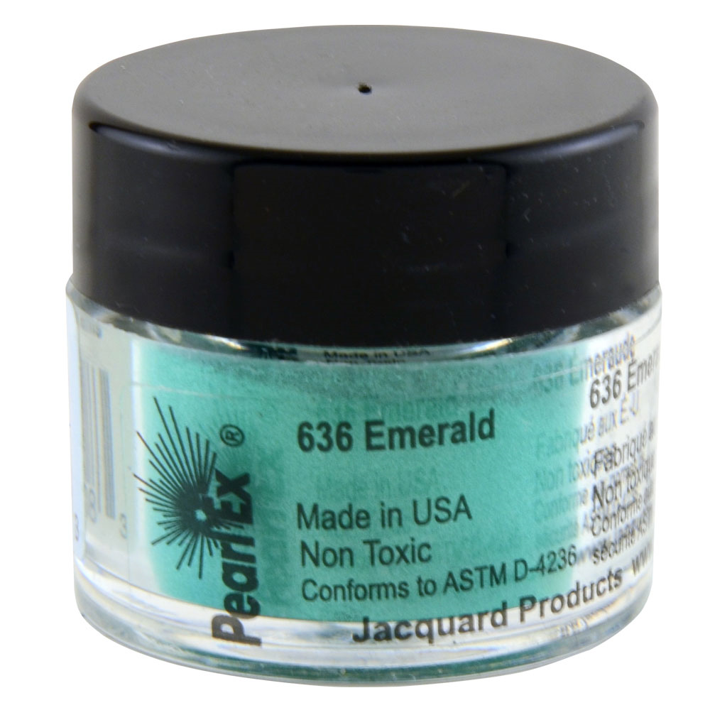 Jacquard Pearl Ex Pigment Smaragdgrün 3 gr