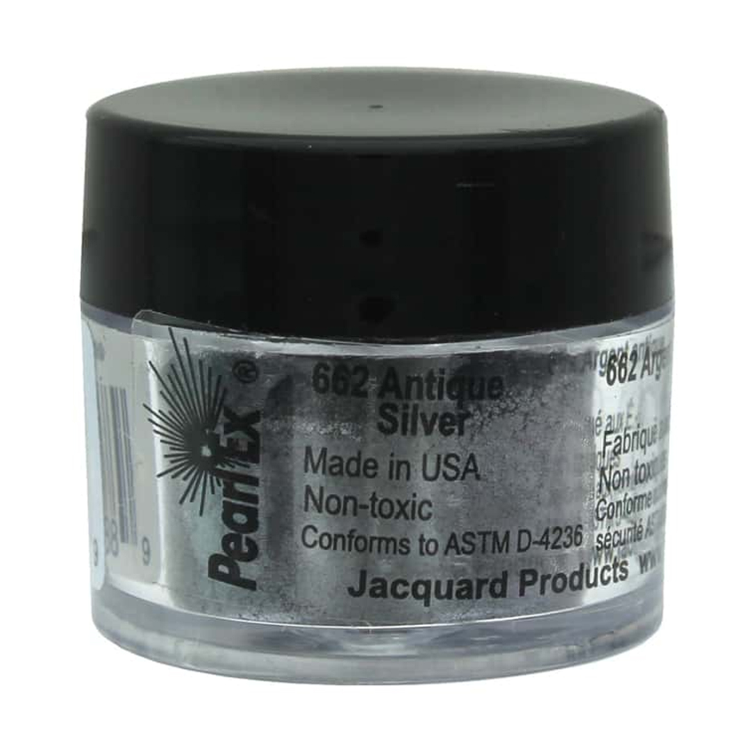 Jacquard Pearl Ex Pigment Antiek Zilver 3 gr