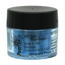 Jacquard Pearl Ex Pigment Blauw Groen Mix 3 gr