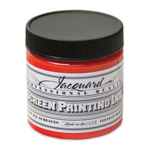 Jacquard Siebdruckfarbe 118 ml Feuerrot