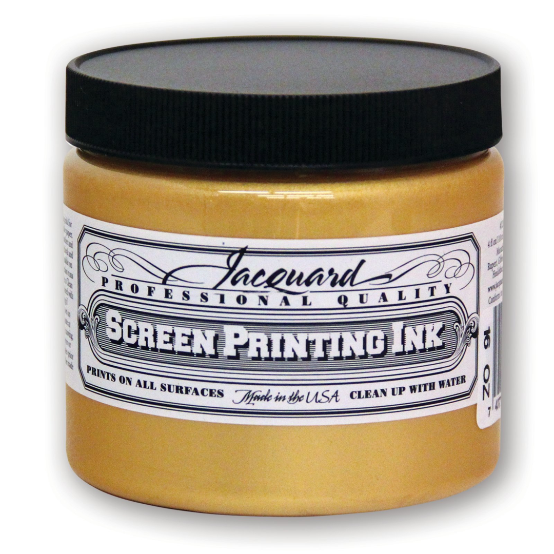 Jacquard Zeefdruk Inkt 470 ml Zonnegoud