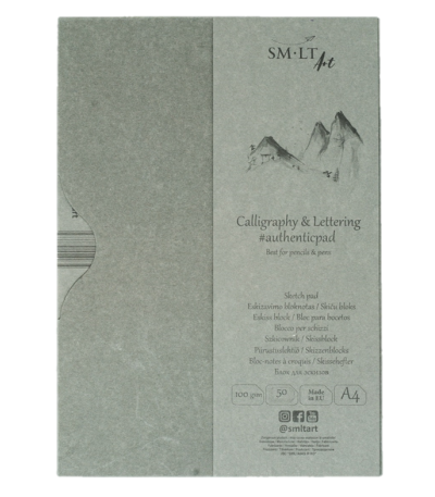 SMLT Papiermap Kalligrafie A4 100gr 30 vel