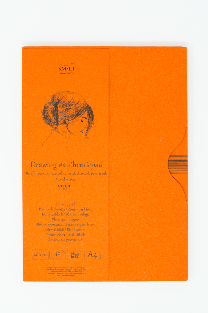 SMLT Mixed Media Zeichenblock A4 200g 40 Blatt