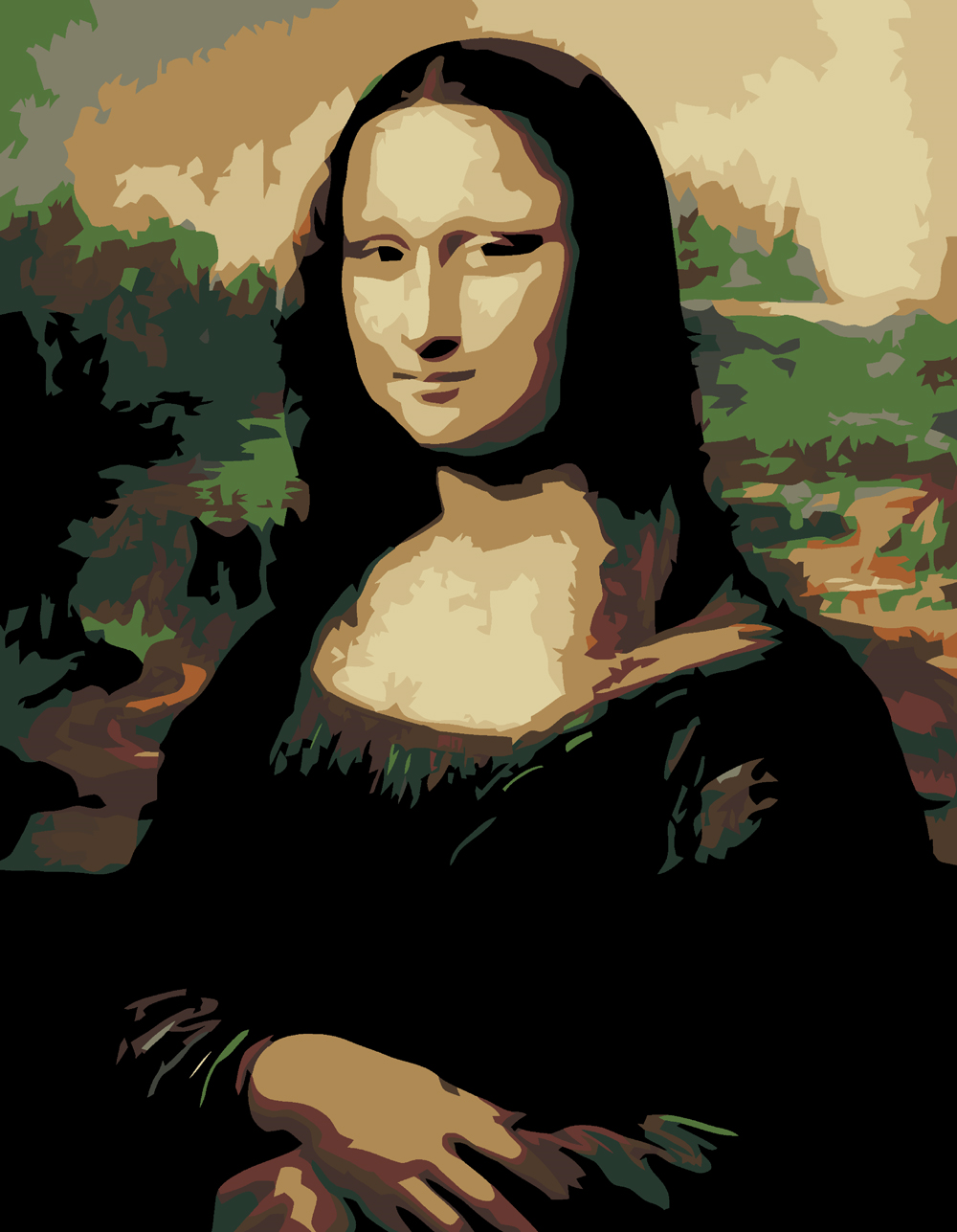 Rosa Start Schilder op Nummer Mona Lisa 35x45m
