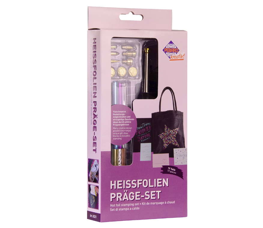 Pebaro Folie Stempel Set