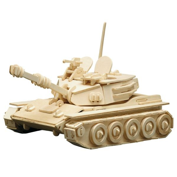 Pebaro Holzbausatz Panzer 25x16 cm