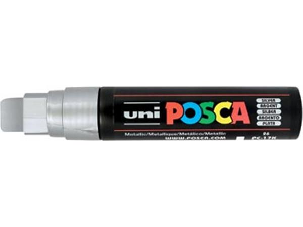 Uni Posca Verfmarker 17K Zilver