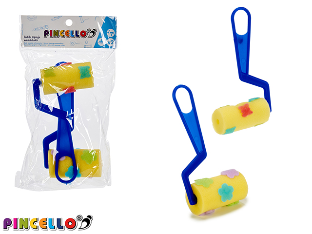 Pincello Pattern Paint Rollers 2 pieces