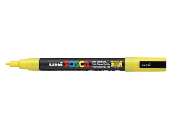 Uni Posca Paint Marker 3M Yellow