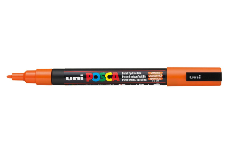 Uni Posca Lackmarker 3M Dunkelorange