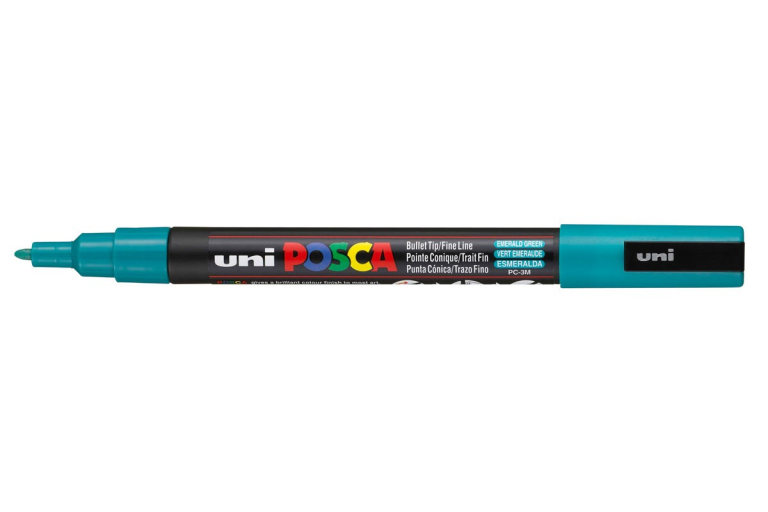 Uni Posca Lackmarker 3M Smaragdgrün