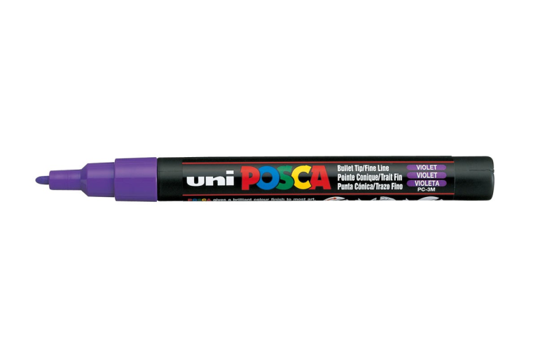 Uni Posca Lackmarker 3M Violett