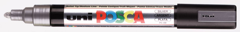 Uni Posca Marker 5M Silber