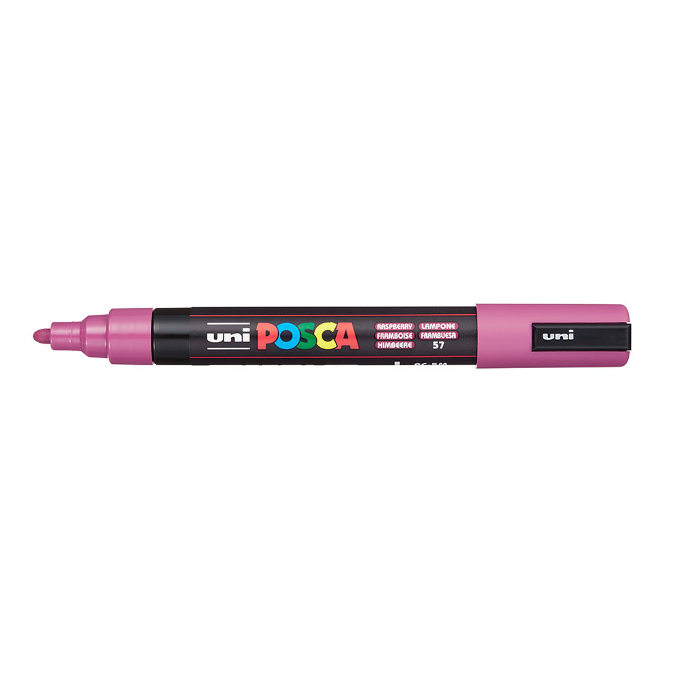 Uni Posca Verfmarker 5M Framboos