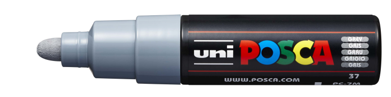 Uni Posca Lackmarker 7M Grau
